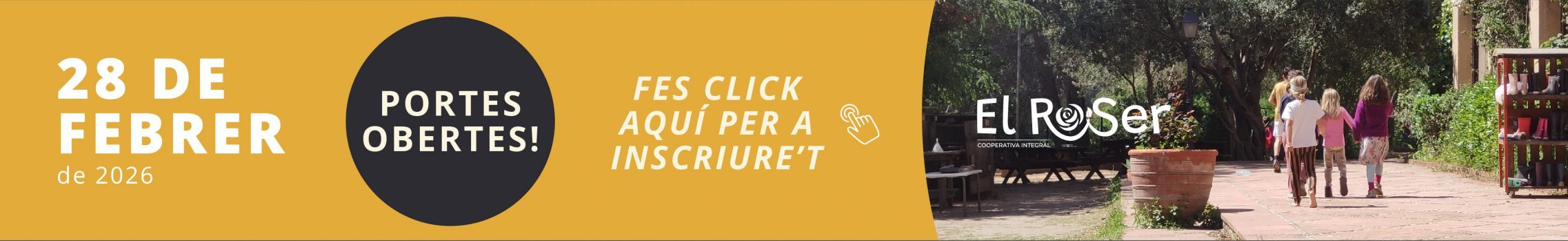 Portes Obertes 2026 - El Roser