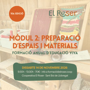 M2: Preparació d'espais i materials
